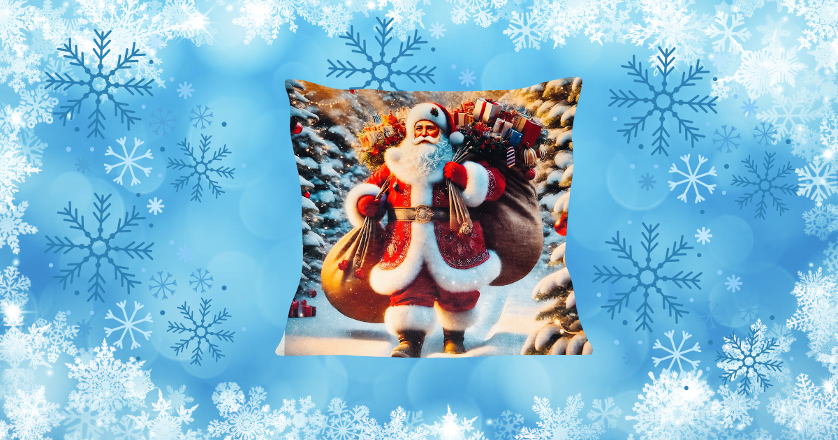 Cojin Navidad santa claus🎄✨