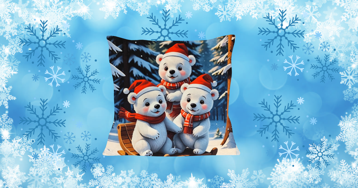 Cojin ositos🎄✨