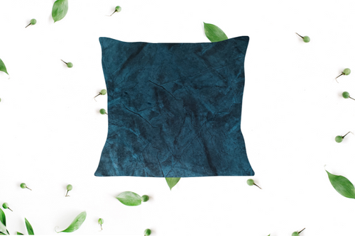 Cojin Decorativo Azul Nebula