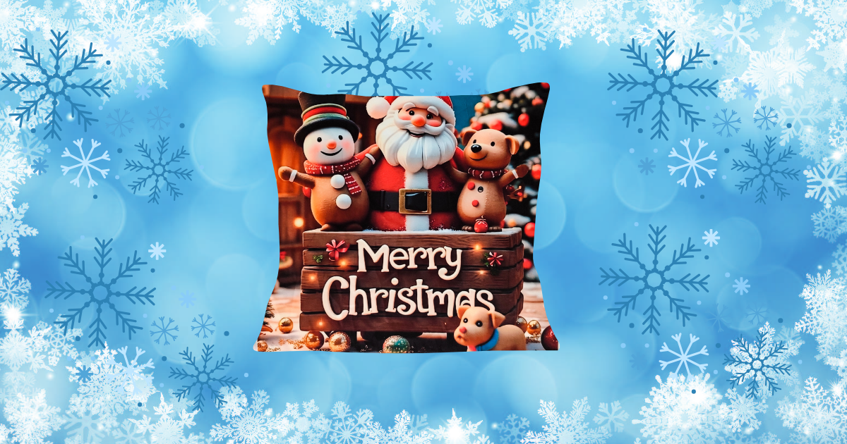 Cojin santa merry christmas🎄✨