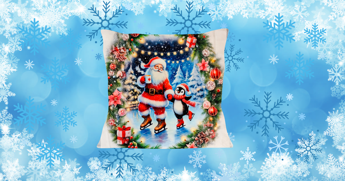 Cojin Navidad Santa claus 🎄✨